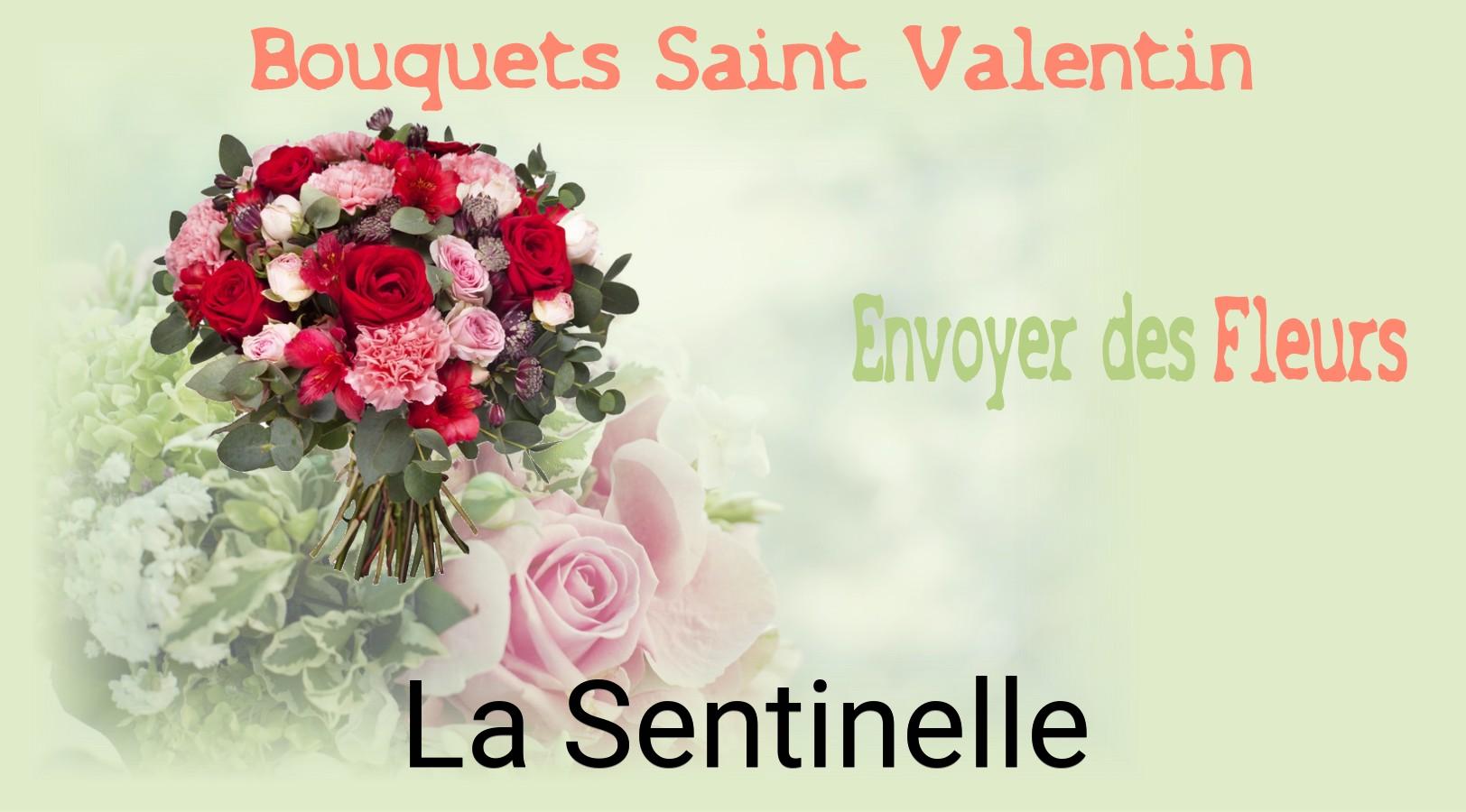 Roses de Saint-Valentin livrées à La Sentinelle